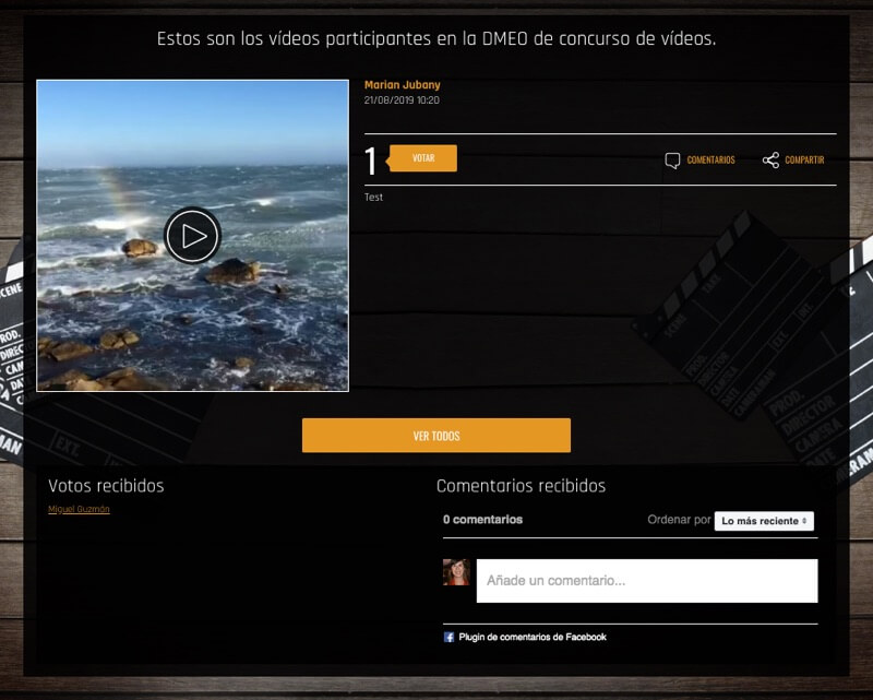 plugin comentar video en concursos