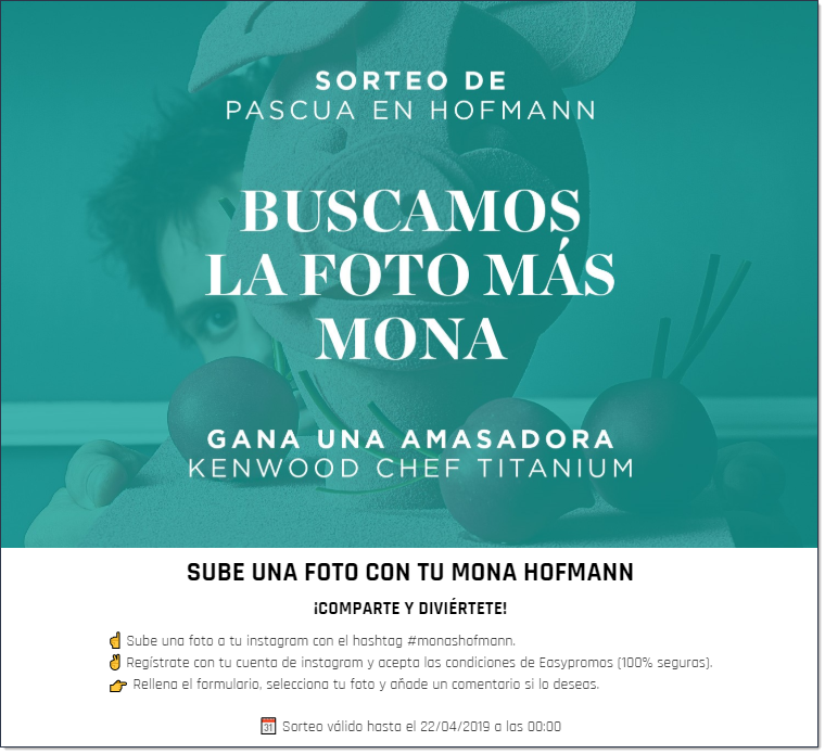 concurso fotos dulces pascua