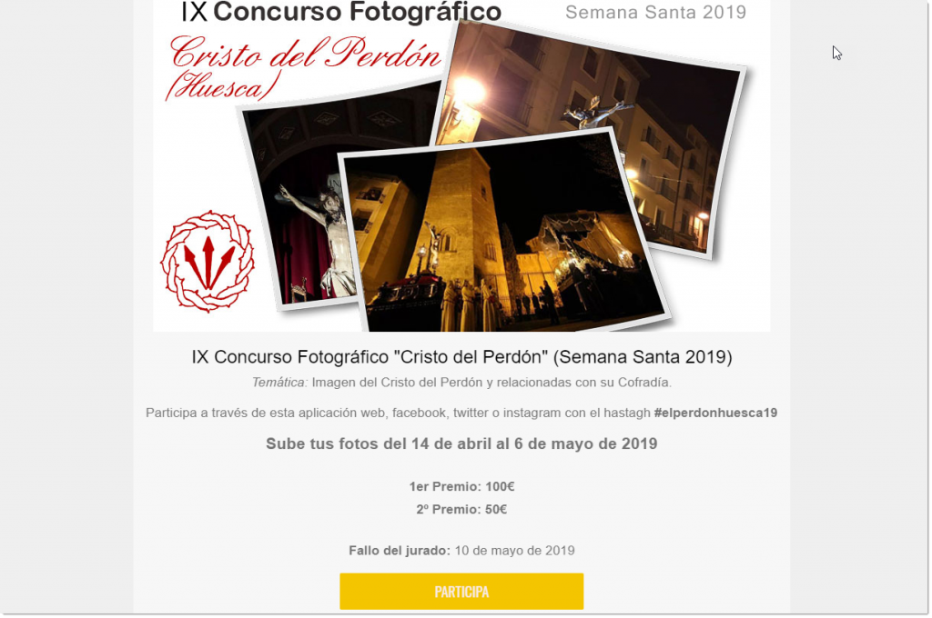 concurso fotos semana santa pasion
