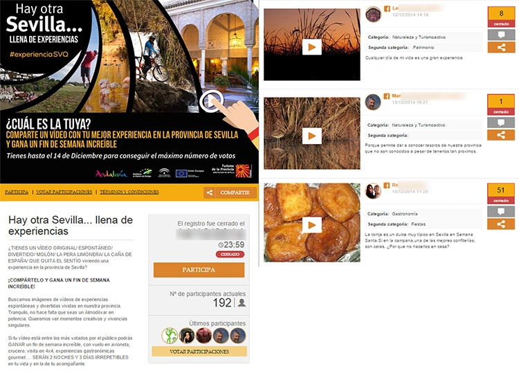 concurso de videos del sector turístico