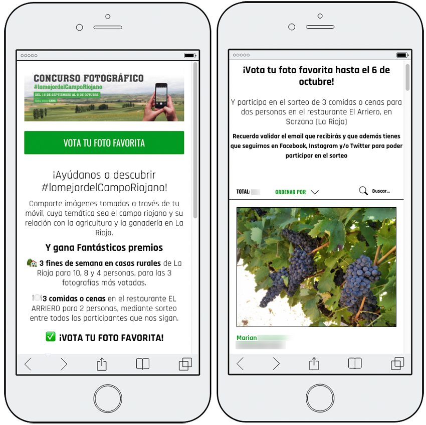 concurso fotos con votaciones
