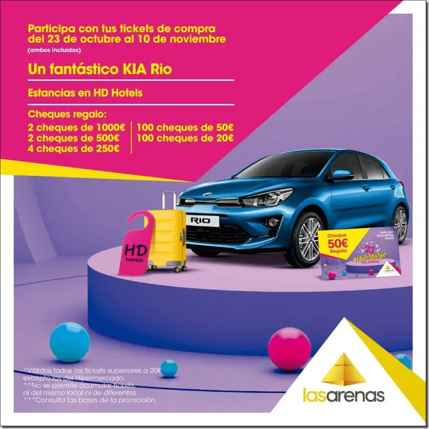 condiciones sorteo centro comercial promocion online