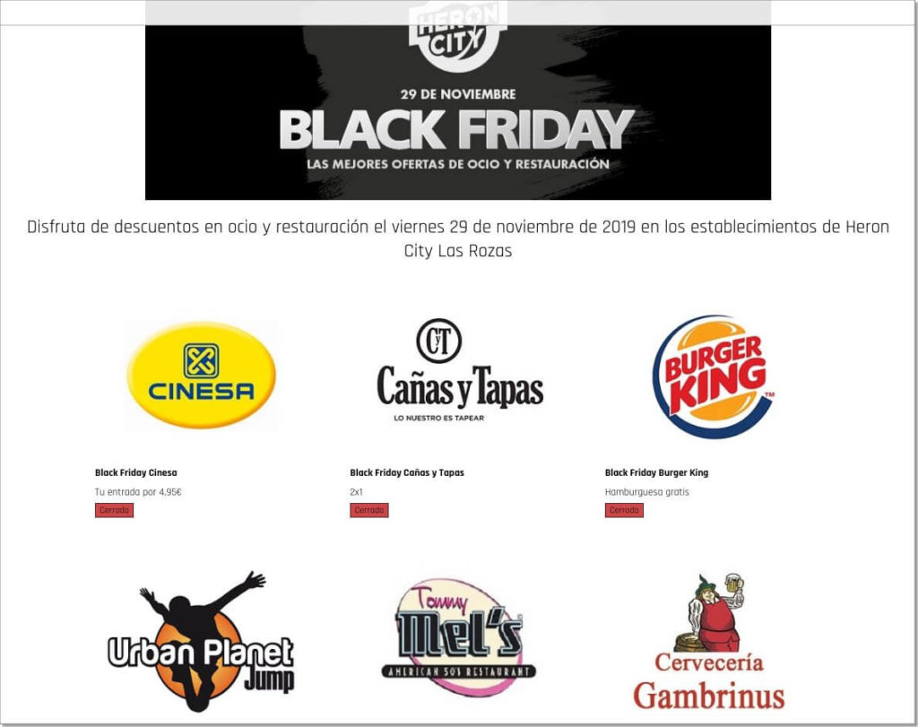 cuponera black friday