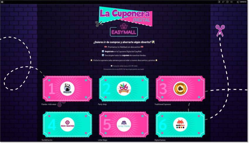 cuponera promocion multietapa