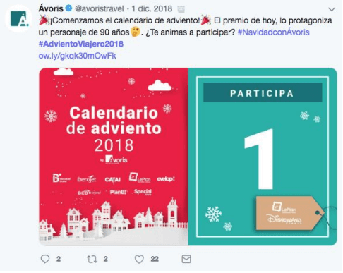 comunicacion calendario adviento