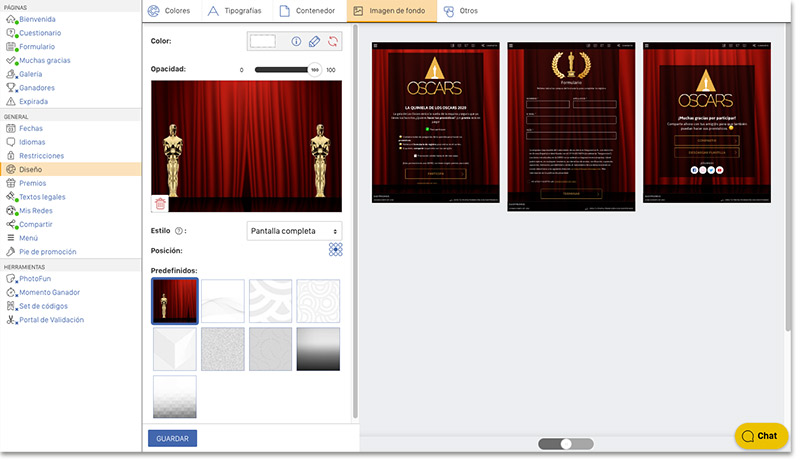 editor quiniela oscars