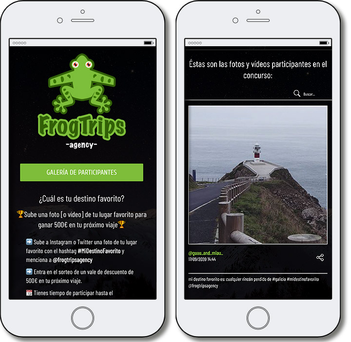 ejemplo de concurso de fotos en instagram