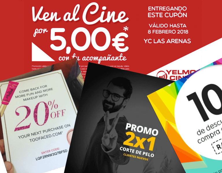 ejemplo cupones y codigos
