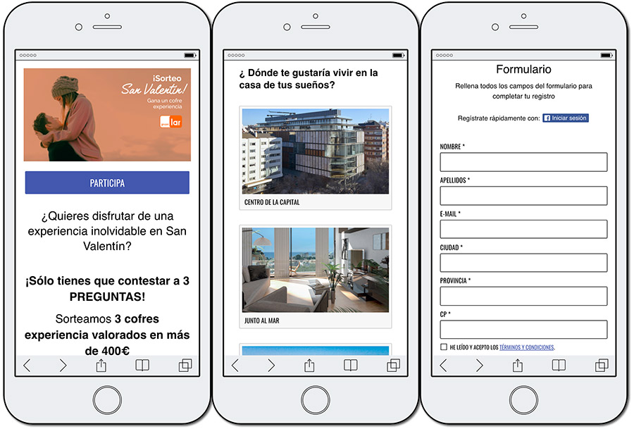 encuesta para generar leads
