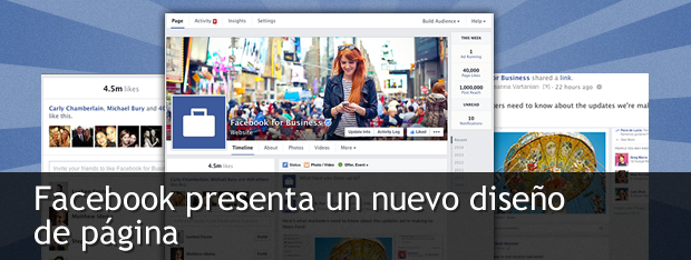 nuevo diseño apps Facebook