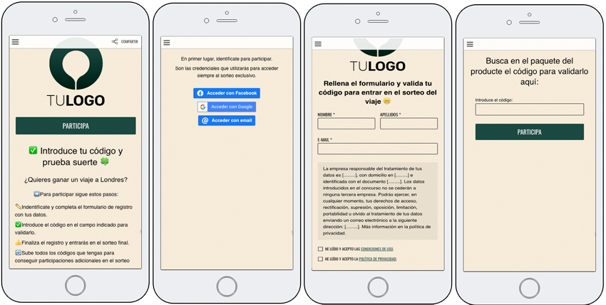 proceso app validar codigos