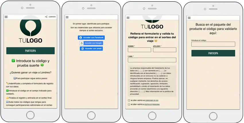 proceso app validar codigos