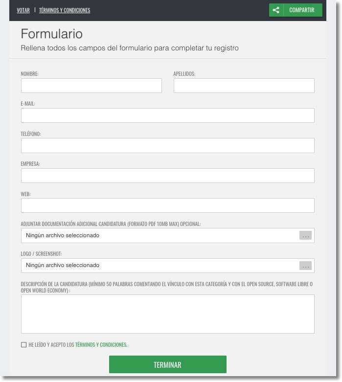 formulario
