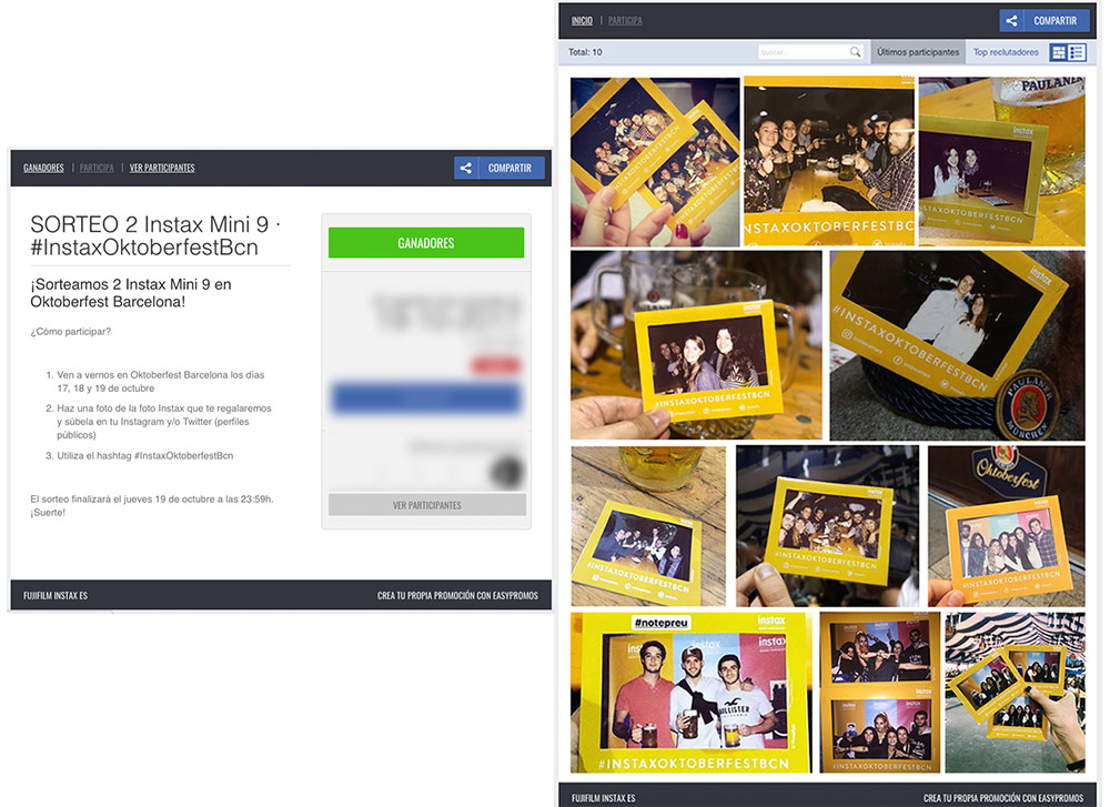 ejemplo concurso hashtags oktoberfest