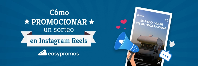 promocionar un sorteo en reels