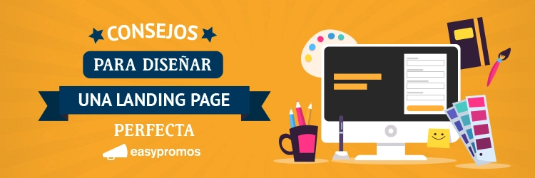 consejos para diseñar landing page promocion concurso sorteo