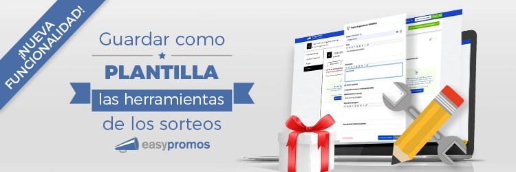 plantilla comunicar ganadores sorteo