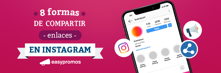 formas de compartir enlaces en Instagram