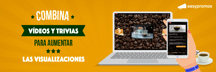 combina videos y trivias cuestionarios