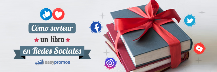 sorteo de un libro en redes sociales
