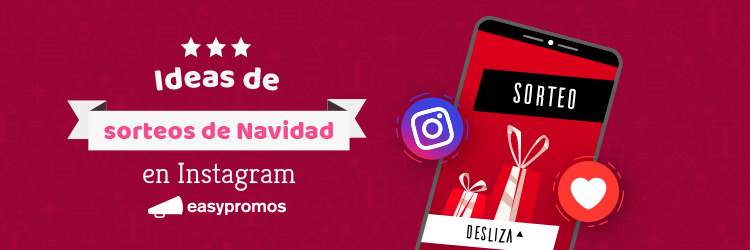 sorteos de Navidad en Instagram