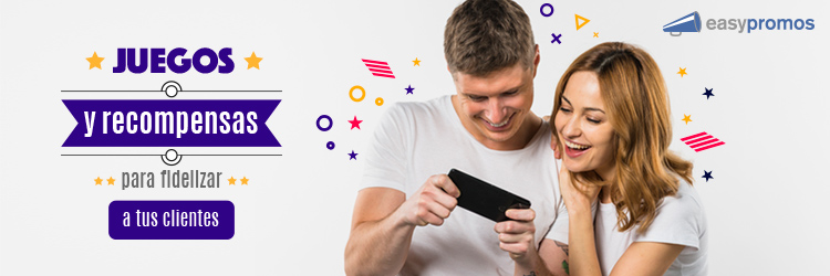 Juegos recompensas fidelizar clientes