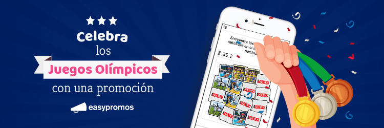 promociones para celebrar los Juegos Olímpicos