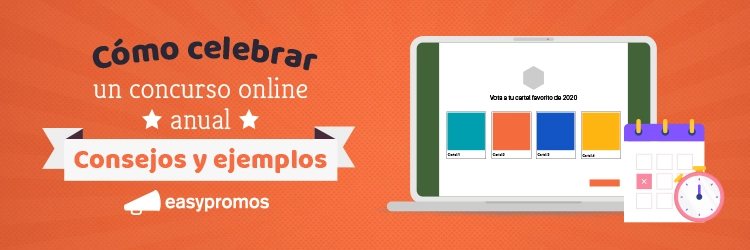 organizar un concurso online anual