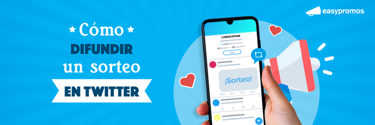 difundir un sorteo en Twitter