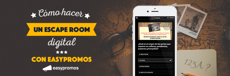 hacer escape room virtual con easypromos