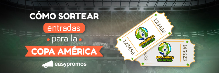 como sortear entradas para la copa america