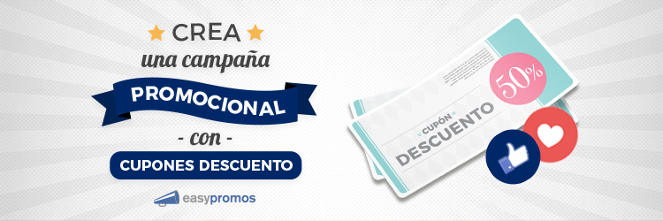 crea una campana promocional con cupones descuento