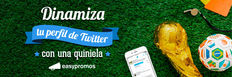 quiniela del mundial de futbol en Twitter