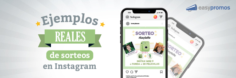 ejemplos reales de sorteos en instagram