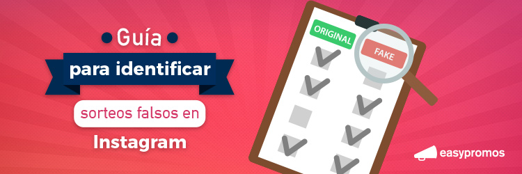 identificar sorteos falsos en Instagram