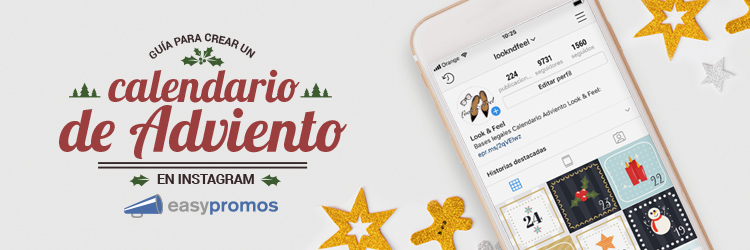 Calendario de Adviento en Instagram
