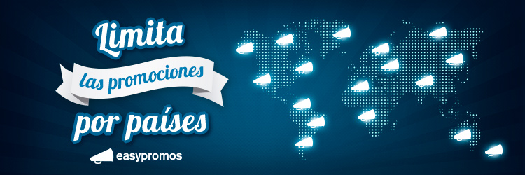 limita las promociones por paises
