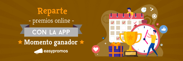 reparte premios online momento ganador