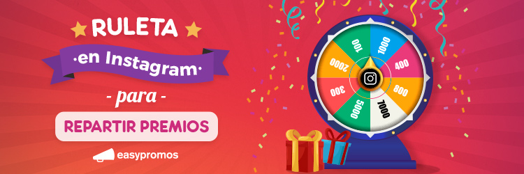 ruleta de sorteo instagram para repartir premios