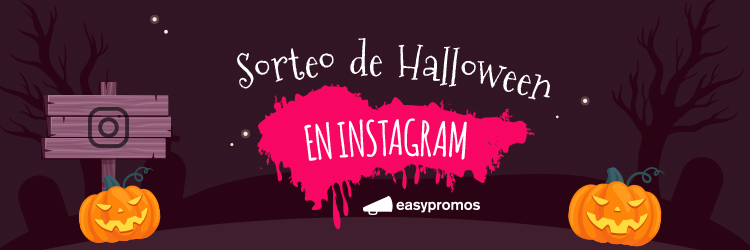 sorteo de Halloween en Instagram
