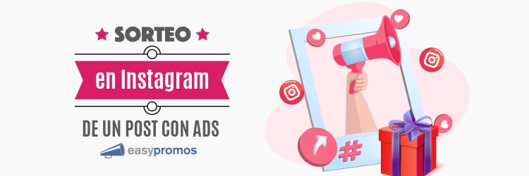 sorteo en Instagram con ads