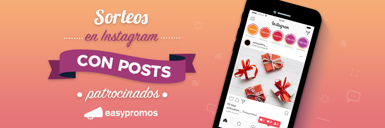 sorteos en instagram con posts patrocinados