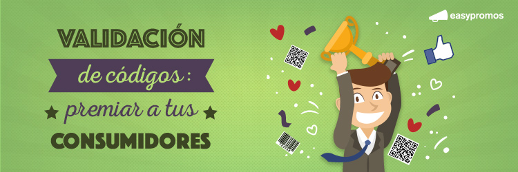 validacion de codigos premiar a tus consumidores