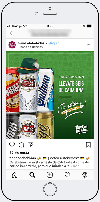 ejemplo instagram oktoberfest