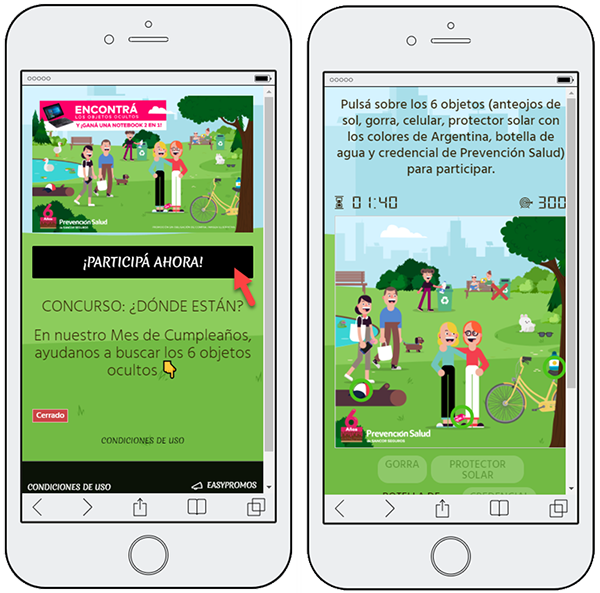 juego online aniversario marca