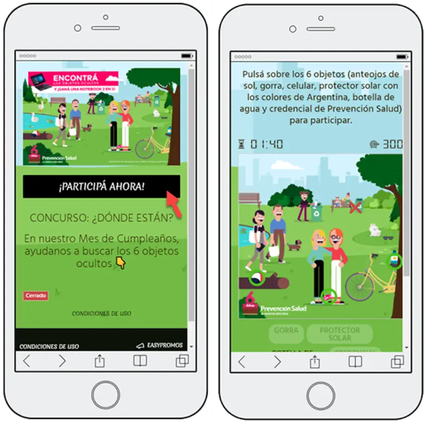 juego online aniversario marca
