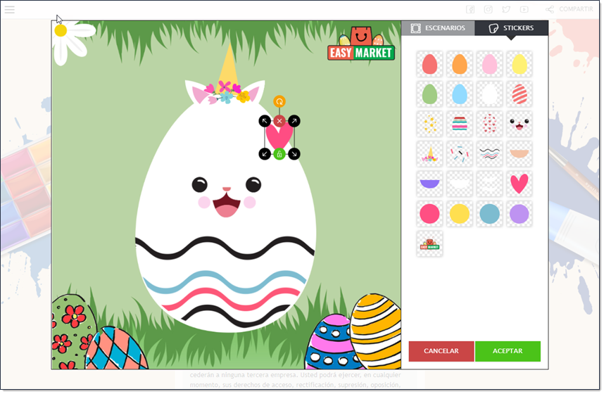 juego de pintar huevos online