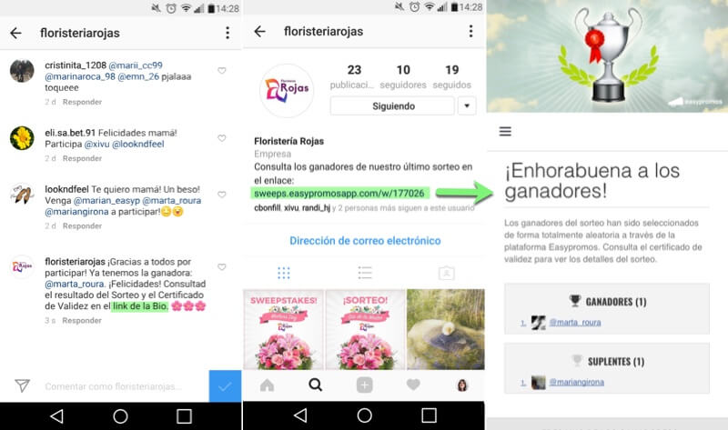 Cómo hacer sorteos de Instagram para mostrar tu marca en Navidad