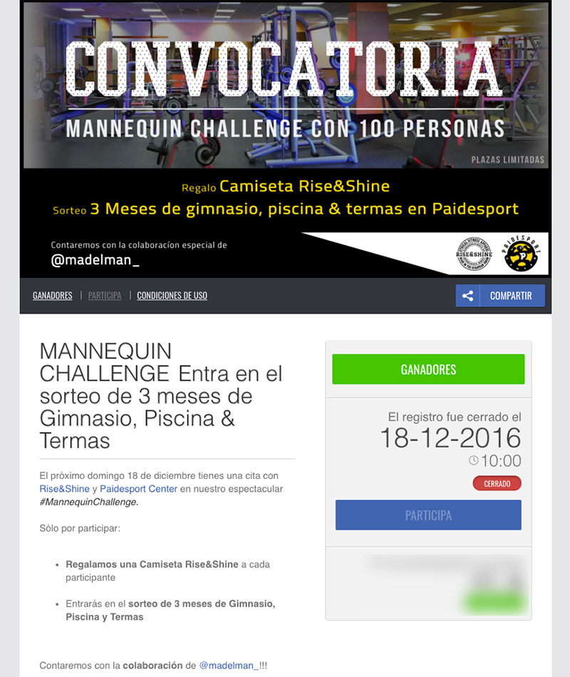 publicidad del centro