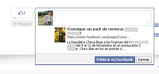 Me Gusta una promoción de Easypromos